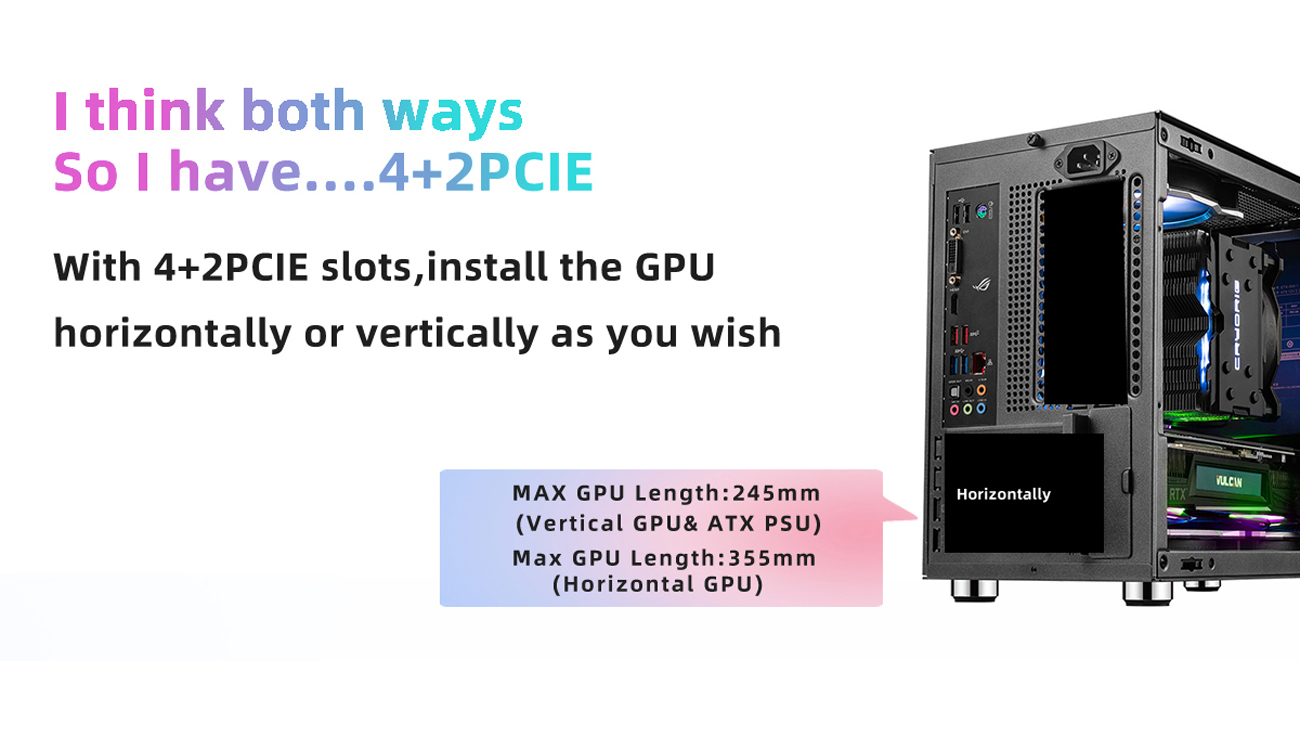 ⭐︎M⭐︎sama exclusive use SAMA Sama-M2-TG Black USB3.0 Steel/ Tempered Glass ATX Mid
